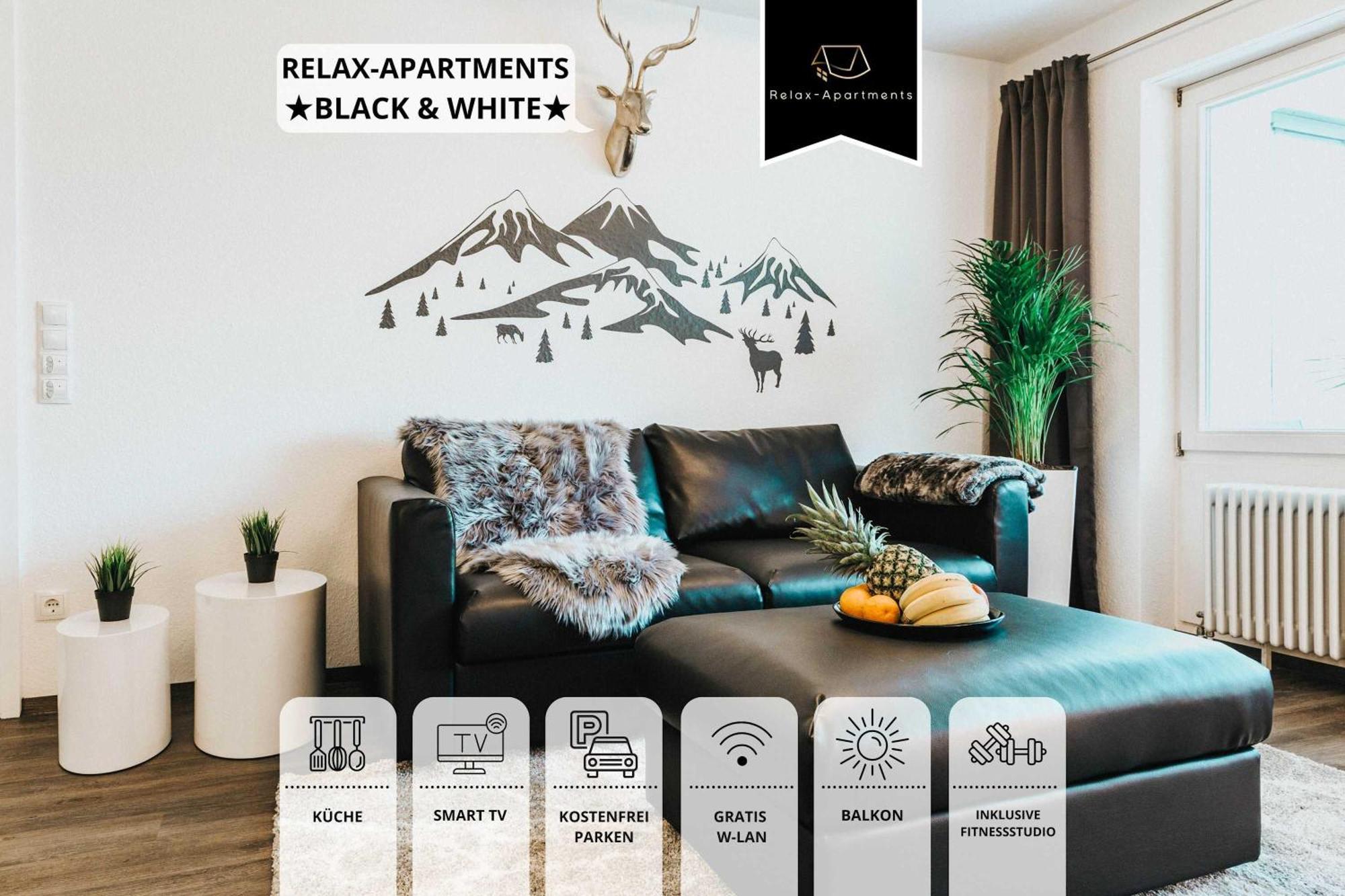 Relax Apartment Black & White Friedrichshafen Luaran gambar